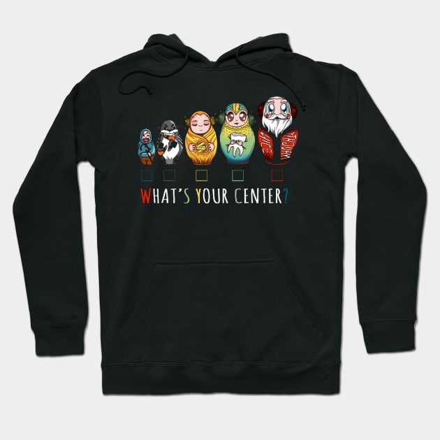 Matryoshka, What your center Hoodie by Catherinebey